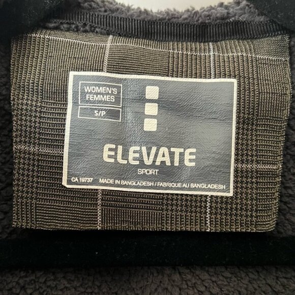 🩷 Elevate Sport, Women’s Sherpa Lined Jacket - Brown/Gray/Black. Size: S - Picture 5 of 14